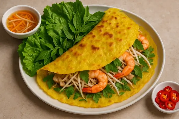 Dish recipes: Banh Xeo
