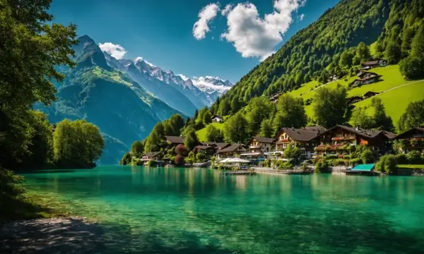 Lake Brienz. Brienzersee