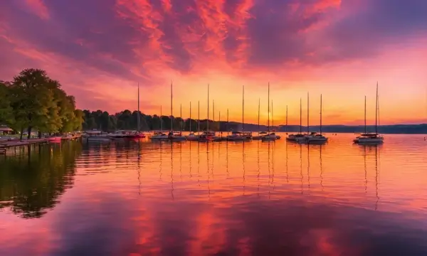 Lake Geneva. Lac Léman