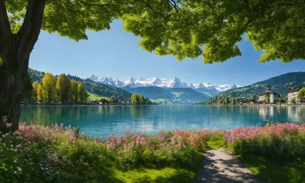 Lake Zurich. Zürichsee