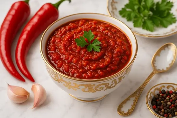 Dish recipes: Ajika