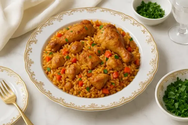 Dish recipes: Locrio