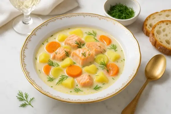 Dish recipes: Lohikeitto