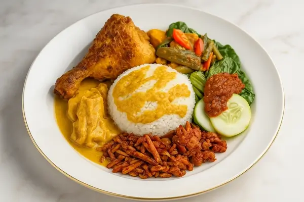 Dish recipes: Nasi Padang