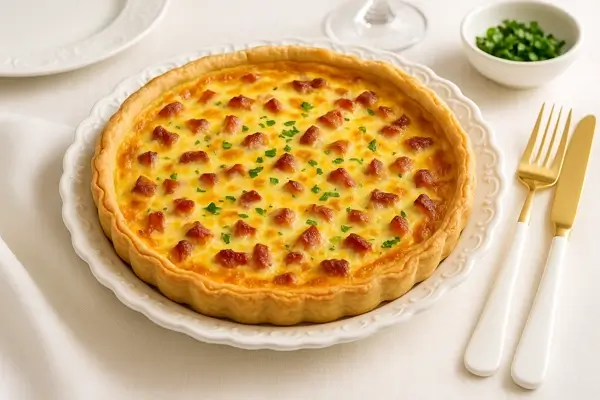 Dish recipes: Quiche Lorraine