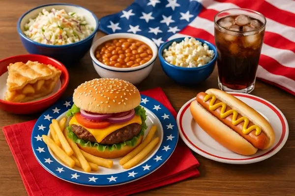 Traditional cuisine of United States Of America