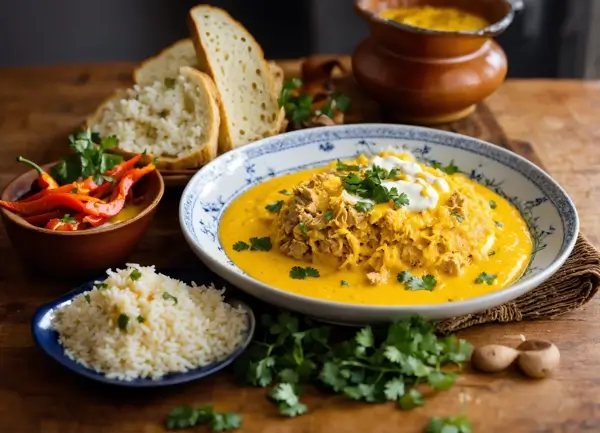 Dish recipes: Aji de Gallina