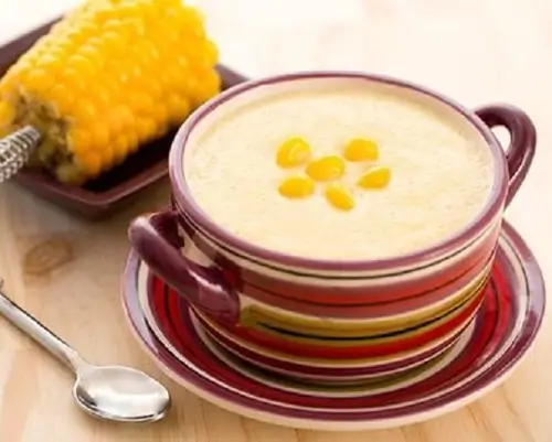 Dish recipes: Atol de Elote