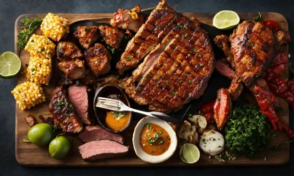 Global BBQ Delights: Best Barbecue Recipes from Around the World and Flavorful Marinades