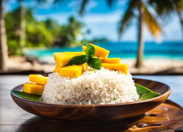 Dish recipes: Coconut Rice