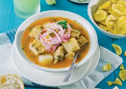 Dish recipes: Encebollado