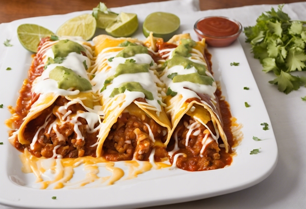 Dish recipes: Enchiladas