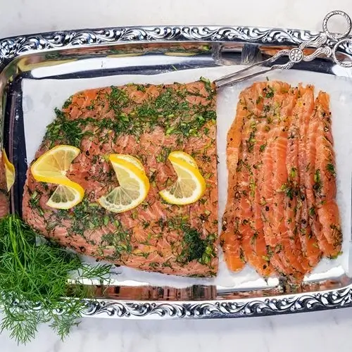 Dish recipes: Gravad Lax