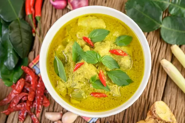 Dish recipes: Green Curry