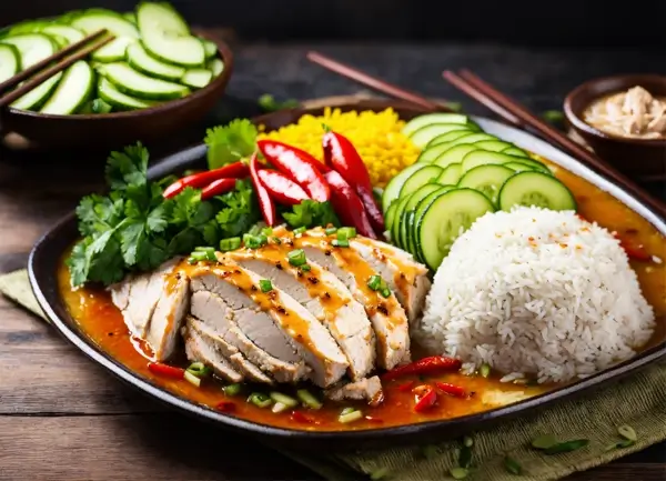 Dish recipes: Hainanese Chicken Rice