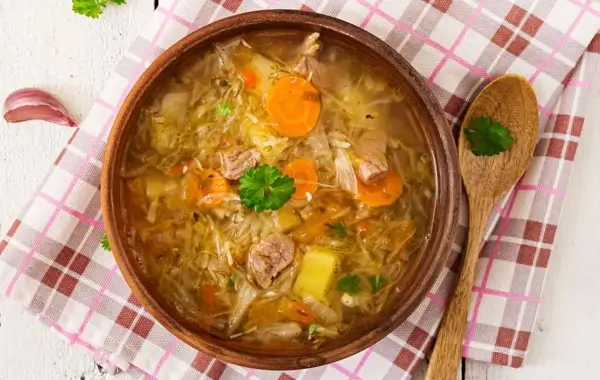 Dish recipes: Kāpostu zupa