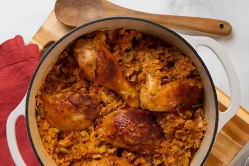 Dish recipes: Locrio