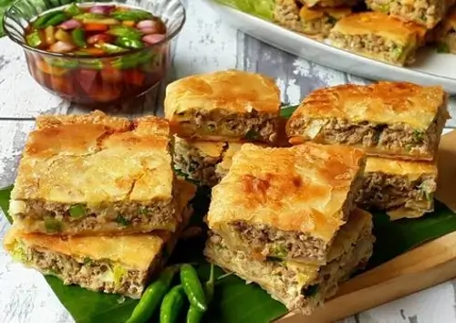 Dish recipes: Martabak