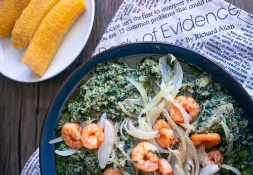 Dish recipes: Ndole