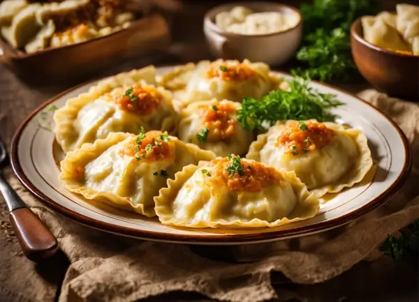 Dish recipes: Pierogi