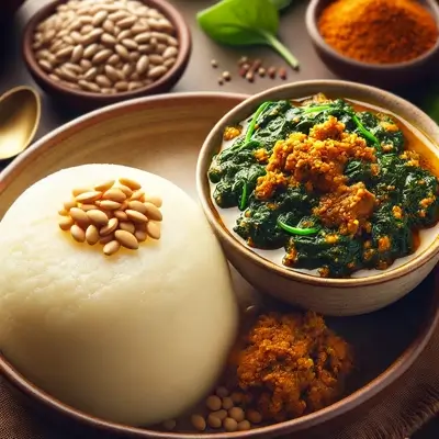 Dish recipes: Pounded Yam and Egusi Soup