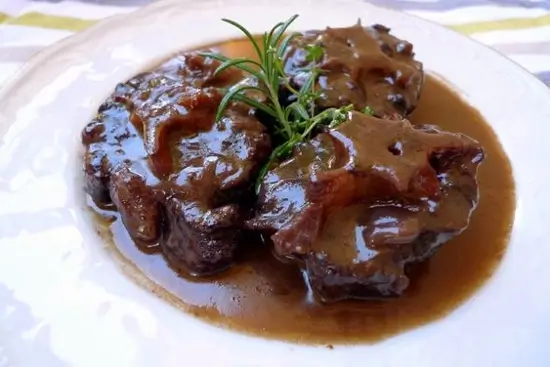 Dish recipes: Rabo de Toro