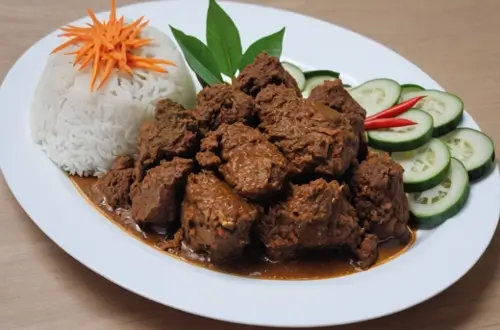 Dish recipes: Rendang