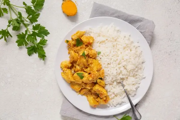 Dish recipes: Rice and Curry