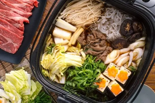 Dish recipes: Sukiyaki