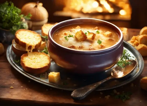 Dish recipes: Zuppa di Cipolle